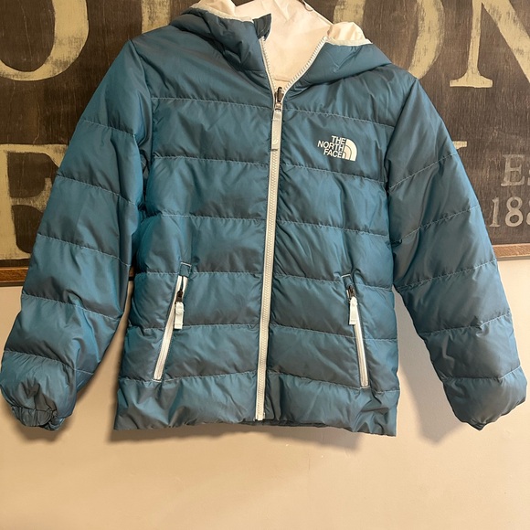 The North Face Teal Hooded Jacket